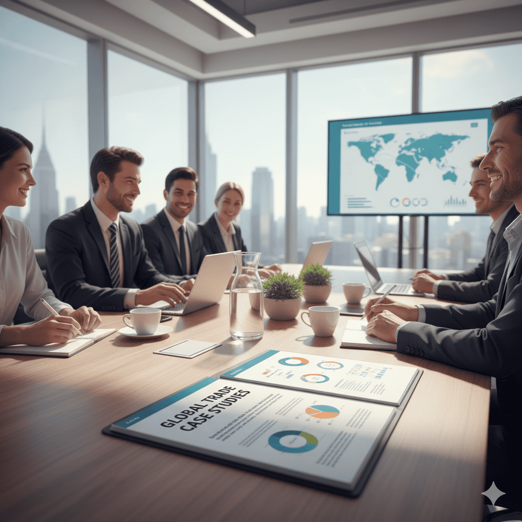 Vietnam Suppliers, global trade, business meeting, supply chain discussion.