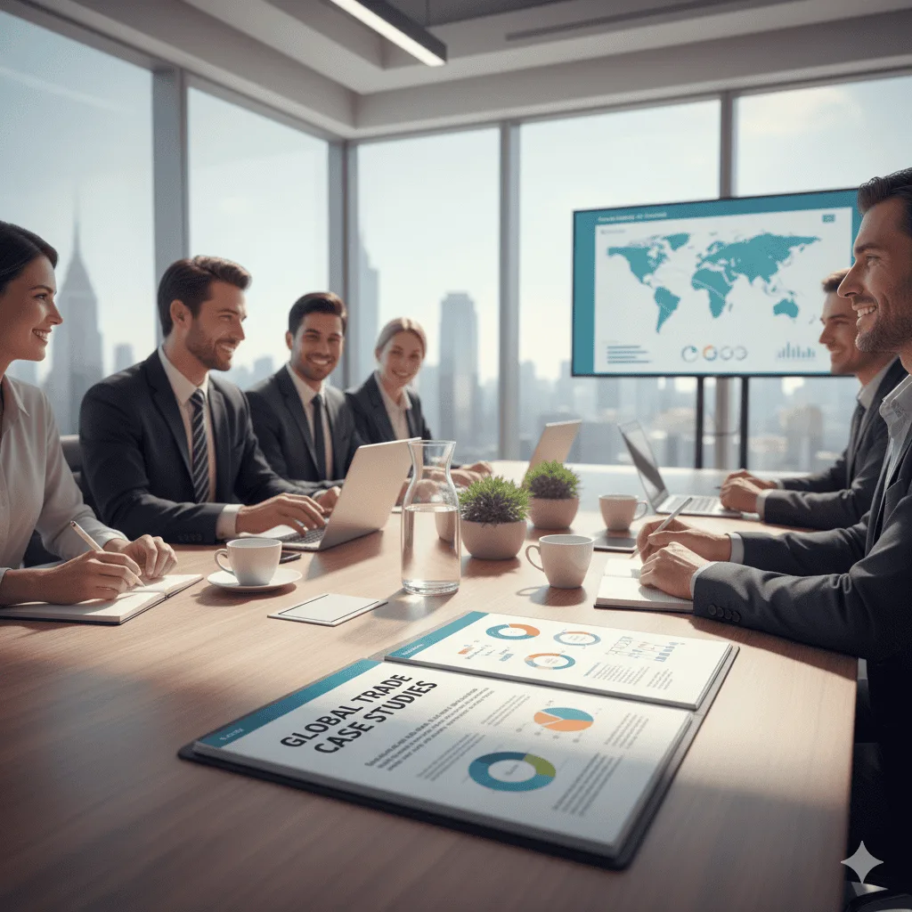 Vietnam Suppliers, global trade, business meeting, supply chain discussion.