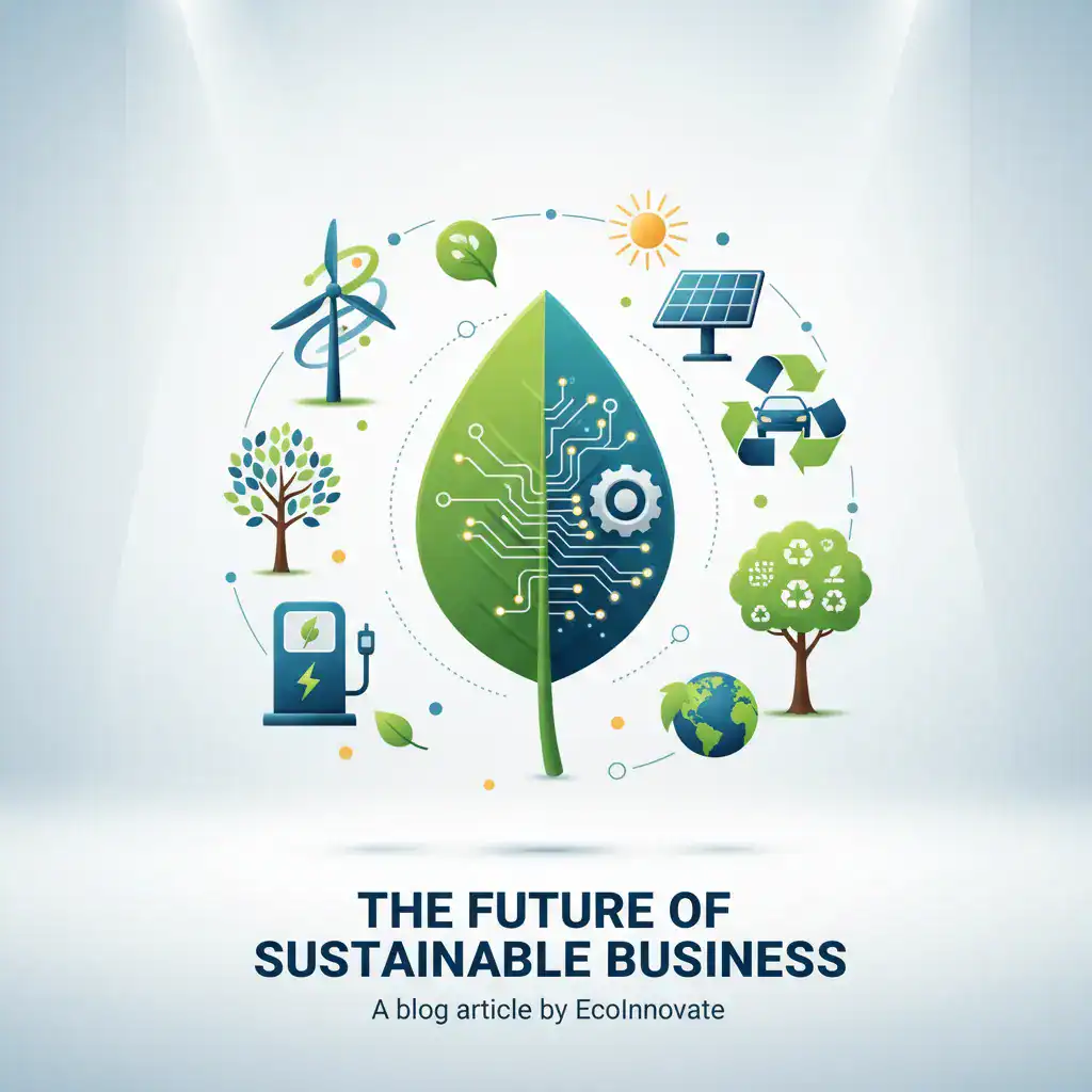 Wind turbine and solar panel representing renewable energy in Vietnam sustainability initiatives.