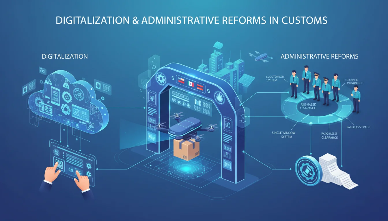 Digitalization and Administrative Reforms in Customs