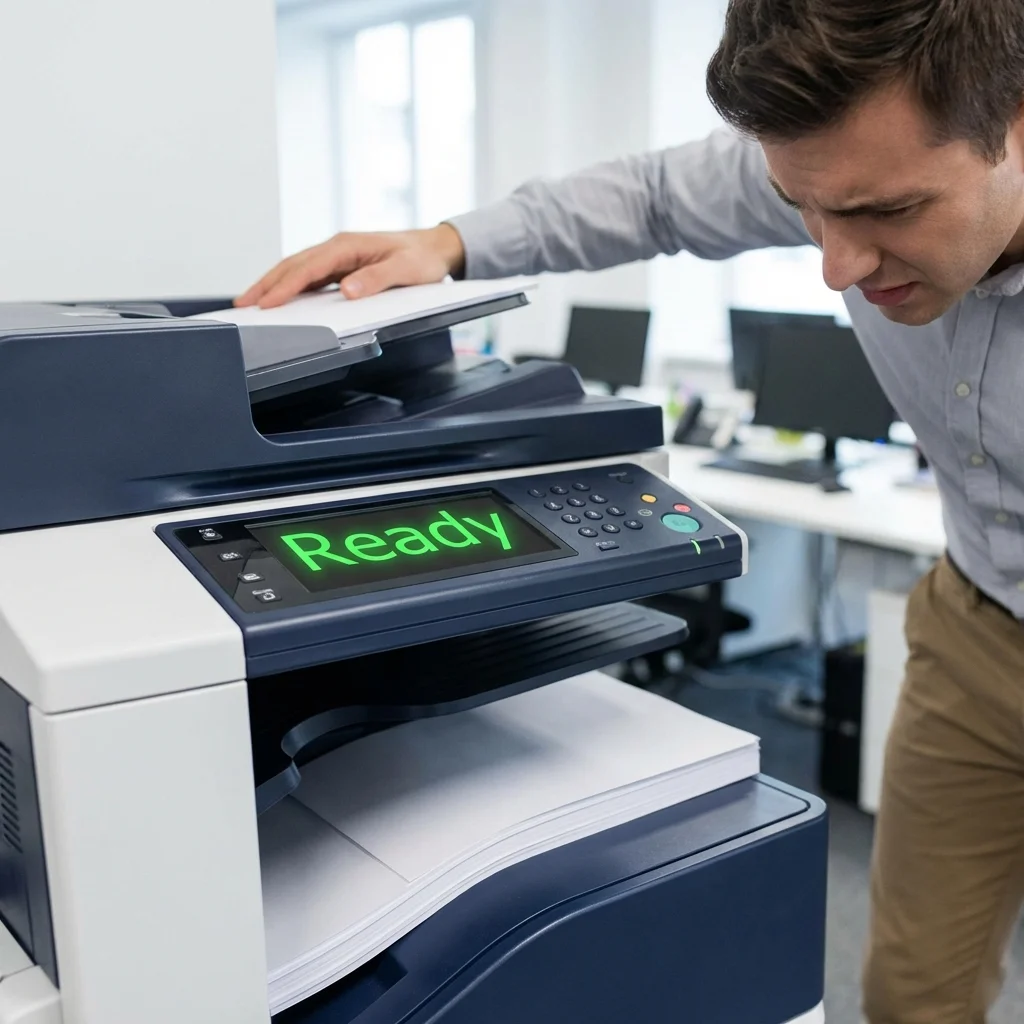 5. Lỗi máy in báo Ready nhưng không in được