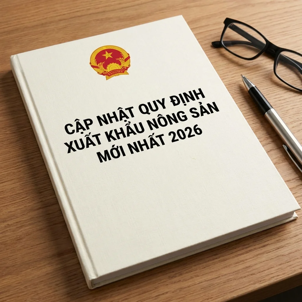 CÁP NHẬT QUY ĐỊNH XUẤT KHẨU NÔNG SẢN VIỆT NAM 2026.